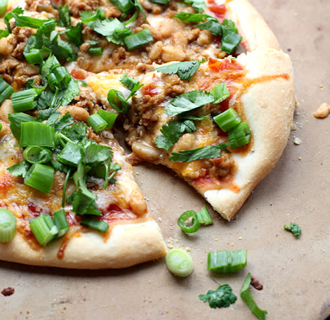 Homemade Taco Pizza