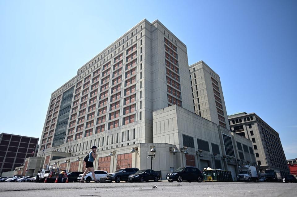 Metropolitan Detention Centre in Brooklyn, where Maxwell was held prior to sentencing (AFP/Getty)