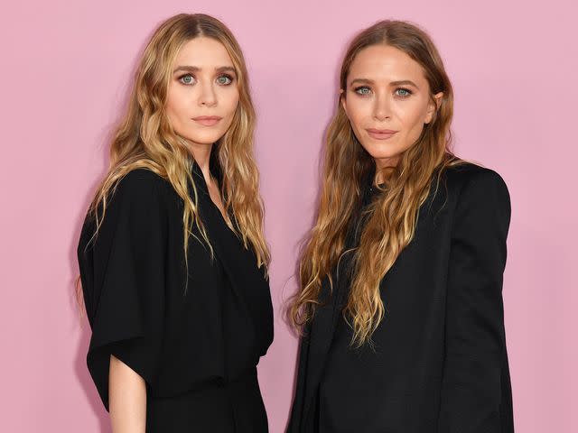 ANGELA WEISS/AFP/Getty Mary-Kate Olsen (right) and Ashley Olsen (left) at the 2019 CFDA Awards