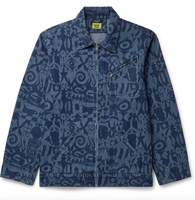 Printed Denim Jacket