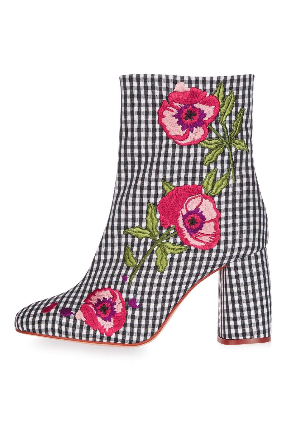 <p><a rel="nofollow noopener" href="http://www.topshop.com/en/tsuk/product/sale-offers-4181277/sale-3267090/madame-embroidery-ankle-boots-6125803?bi=0&ps=20" target="_blank" data-ylk="slk:Topshop, £45;elm:context_link;itc:0;sec:content-canvas" class="link "><i>Topshop, £45</i></a> </p>