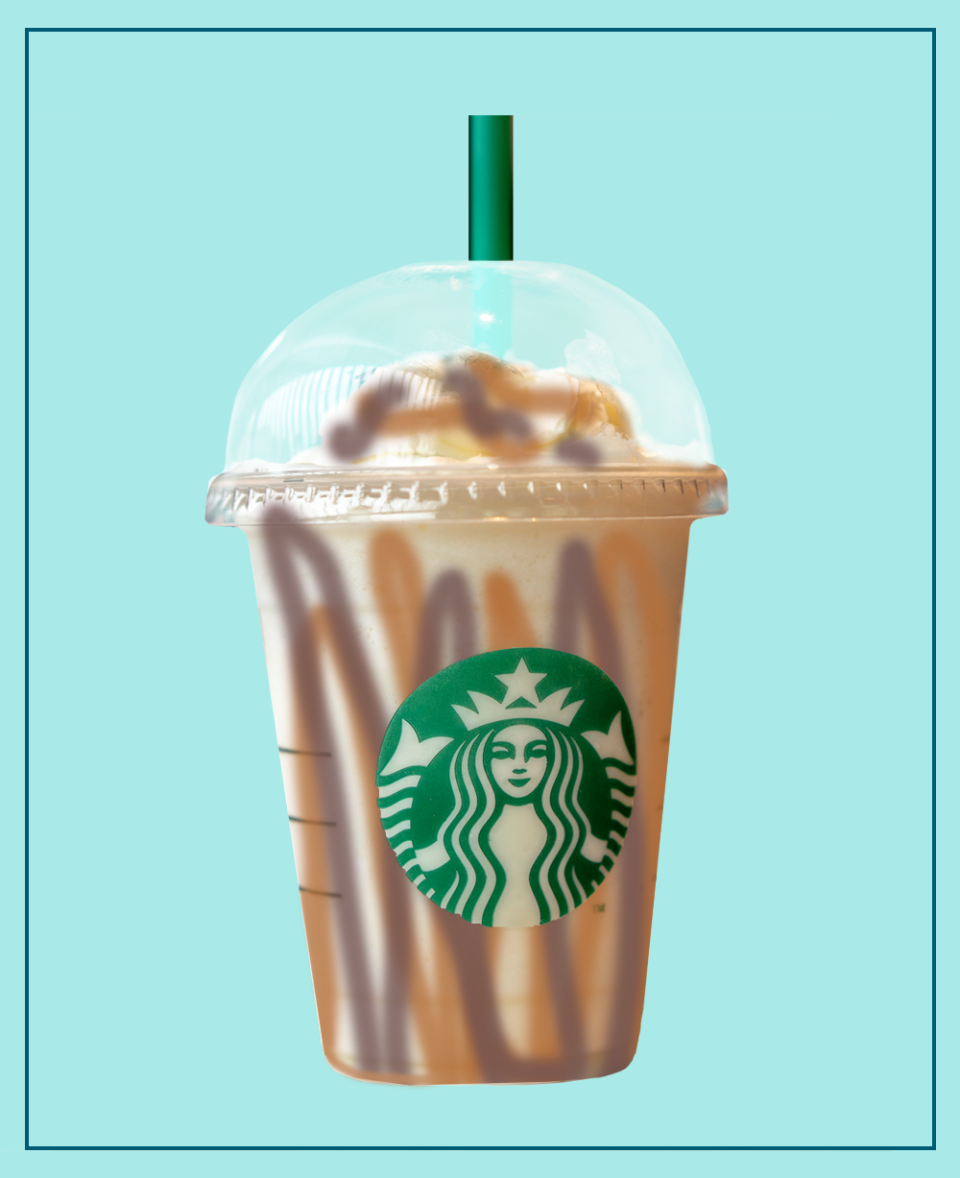 <p>If Twix is your go-to when it comes to chocolate bars, then you’ll love this frapp. It’s packed with caramel and hazelnut syrups and oozes chocolate cream. </p><p><strong>What should I ask for? </strong>Chocolate Cream Frappuccino with Caramel and Hazelnut Syrup and Mocha and Caramel Drizzle.</p>