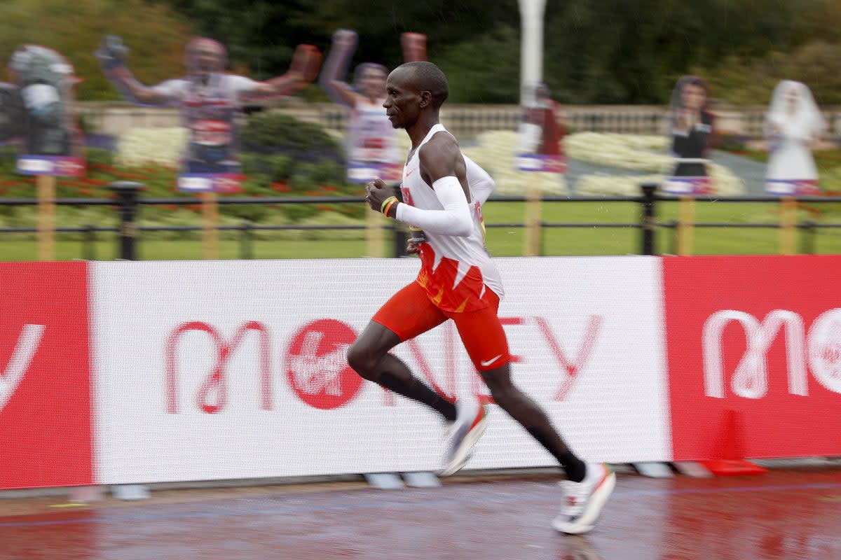 Kenya’s Eliud Kipchoge won the 2019 London Marathon (John Sibley/PA) (PA Archive)