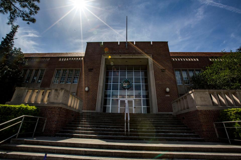 Tigert Hall on the University of Florida campus