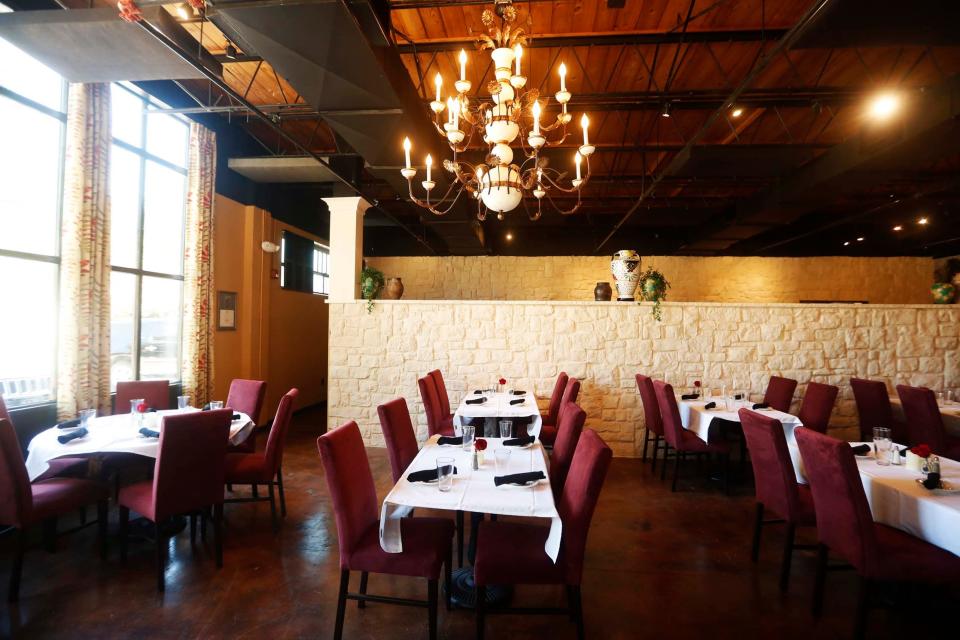 A look at the dining room inside David Grisanti's on Main in Collierville. The restaurant opened Oct. 10, 2023, just off the historic Collierville Town Square at 148 N. Main St.