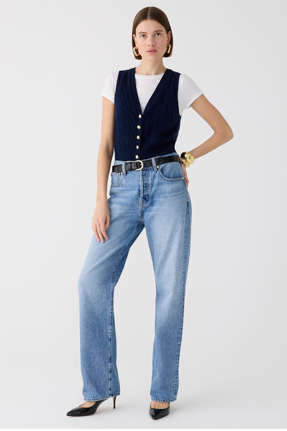 J.Crew Point Sur Loose Straight Jean