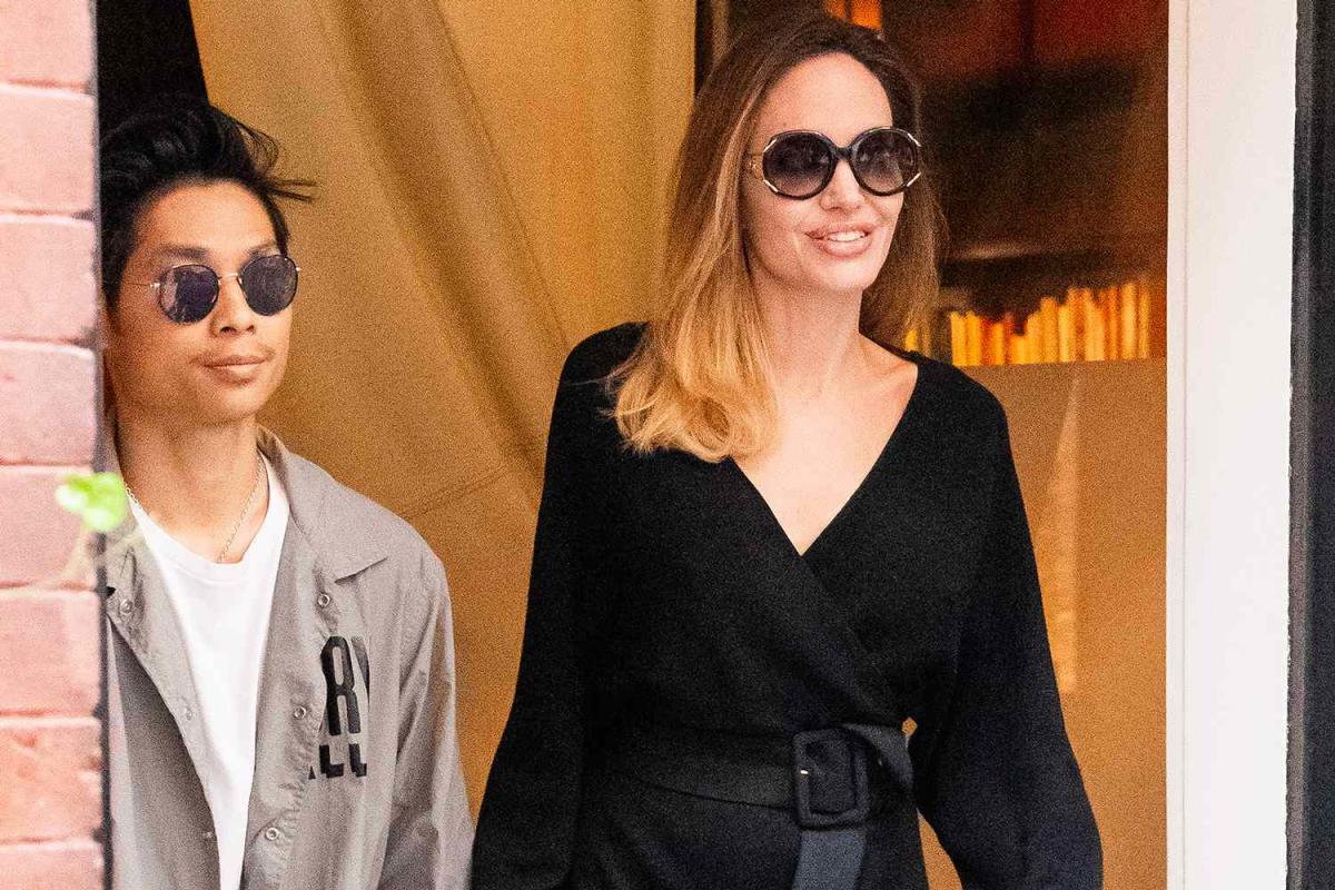 Take inspiration from Angelina Jolie's street style as she strolls