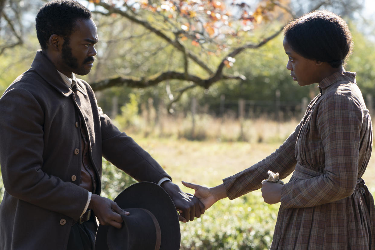 A still from The Underground Railroad (Amazon Prime)