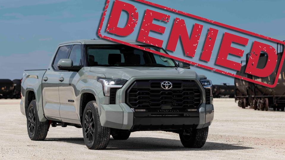 Dealers Are Refusing Toyota Tundra Trade-Ins Over Twin-Turbo V6 Recall photo