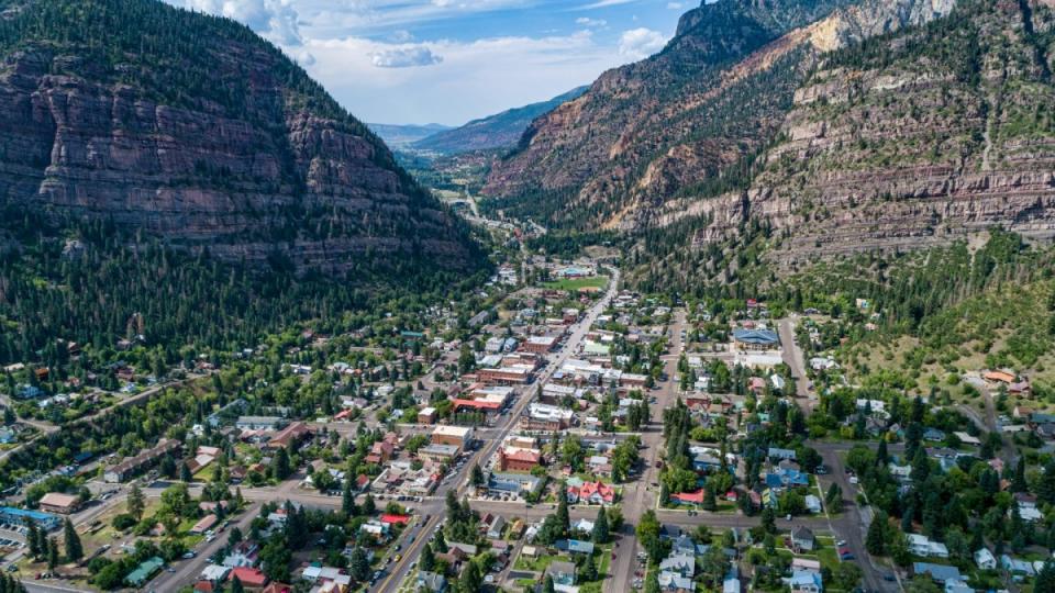 Ouray, CO. Named after Chief Ouray of the Ute tribe, the former gold and silver boomtown was once home to 30 mines and a flood of 19th-century prospectors. Today, it's a magnet for outdoor enthusiasts and adventure seekers commuting from Denver and beyond. <p>Brad McGinley Photography/Getty Images</p>