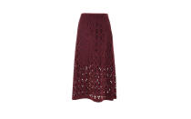 <p>Lace-like laser cutouts and a red-wine hue give this faux suede skirt a fresh update. For an upscale bohemian look, pair it with an embroidered top and <a rel="nofollow noopener" href="https://www.amazon.com/ZLYC-Handmade-Leather-Fringe-Bohemian/dp/B0113KY43O/ref=sr_1_14?s=apparel&ie=UTF8&qid=1474061770&sr=1-14&nodeID=7141123011&keywords=fringe+bag" target="_blank" data-ylk="slk:a bag with fringe detailing;elm:context_link;itc:0;sec:content-canvas" class="link ">a bag with fringe detailing</a>.</p><p><strong>To buy: </strong>$595; <a rel="nofollow noopener" href="http://click.linksynergy.com/fs-bin/click?id=93xLBvPhAeE&subid=0&offerid=390098.1&type=10&tmpid=8158&RD_PARM1=http%3A%2F%2Fshop.nordstrom.com%2Fs%2Ftibi-aleyda-faux-suede-midi-skirt%2F4322005&u1=TLFASappL1LongSkirtsRS1Sep16" target="_blank" data-ylk="slk:nordstrom.com;elm:context_link;itc:0;sec:content-canvas" class="link ">nordstrom.com</a></p>