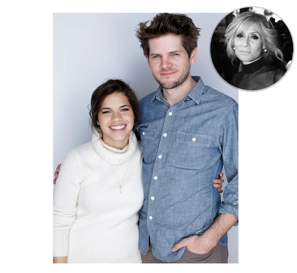 America Ferrera & Ryan Piers Williams, officiated by Judith Light