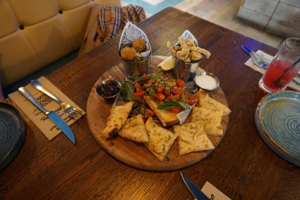 Hereford Times: A sharing platter at Zizzi, Hereford