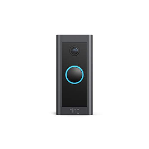 Ring Video Doorbell Wired – Convenient, essential features in a compact design, pair with Ring…