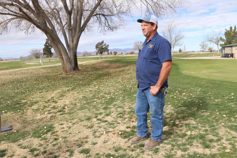 William u0022Chillyu0022 Teeters, who is in charge of maintenance and operations for the Willcox golf course, said: “It takes a lot to keep a golf course maintained and running right,” and that wouldn't be possible without prison labor.