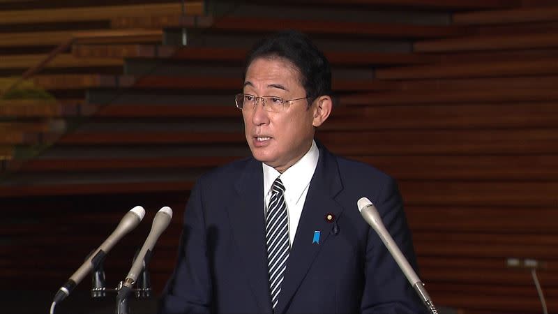 日本首相岸田文雄閃電訪問烏克蘭首都基輔引發國際高度關注。（圖／翻攝自首相官邸推特）