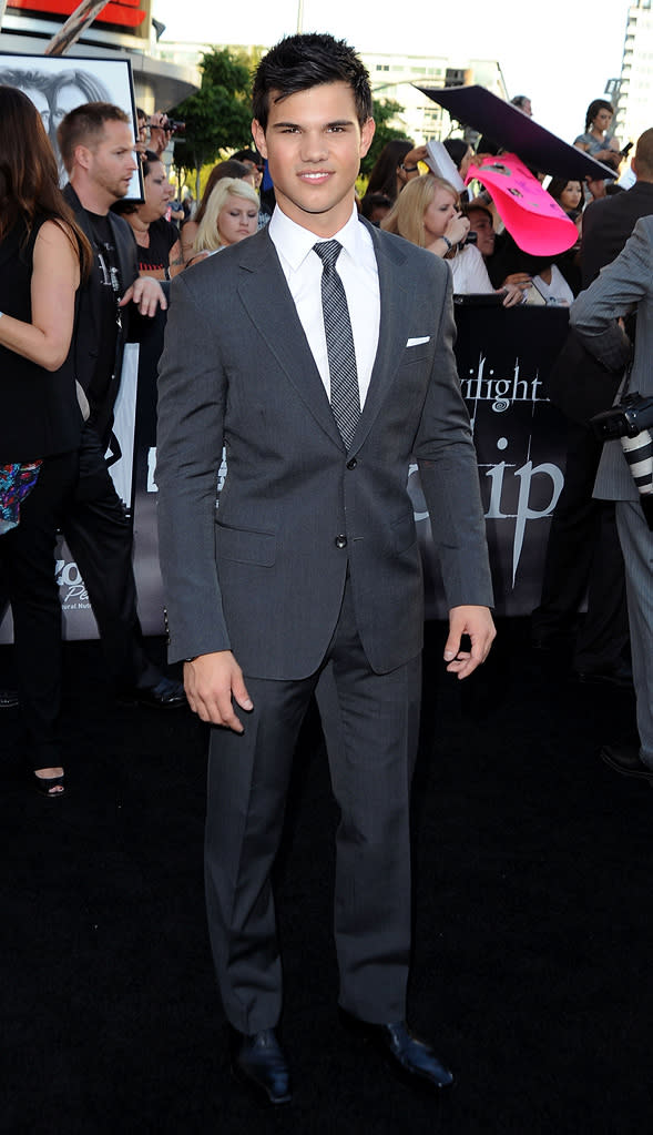 The Twilight Saga Eclipse LA Premiere 2010 Taylor Lautner