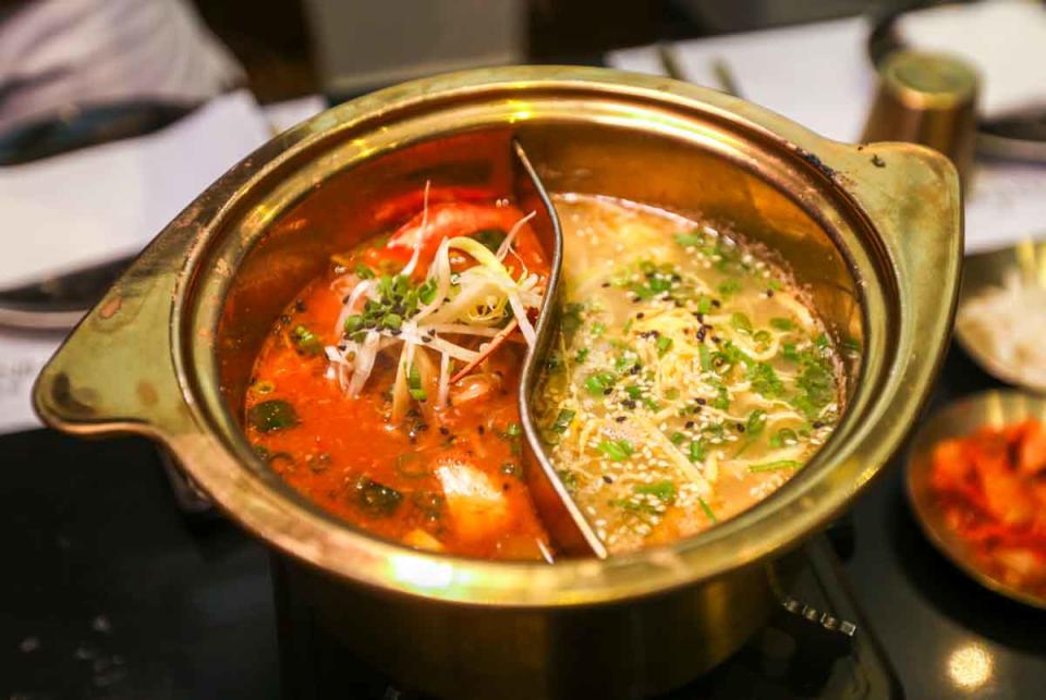 chingu dining - ban ban stew