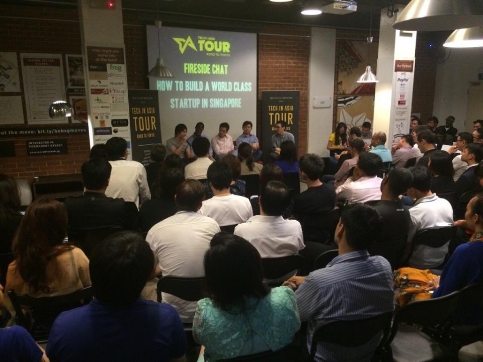 tech in asia tour singapore 2015 crowd