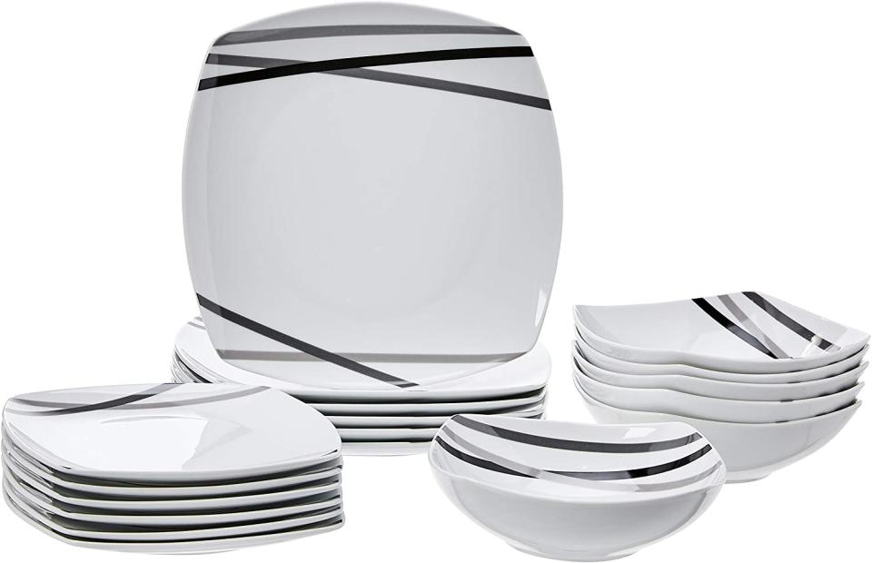 best dinnerware sets amazonbasics