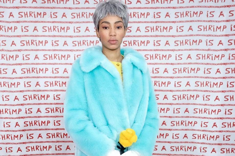 Shrimps presentation, Fall Winter 2018, London Fashion Week (James Mason/WWD/REX/Shutterstock)