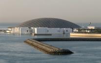 FILE PHOTO: General view of The Louvre Abu Dhabi Museum in Abu Dhabi