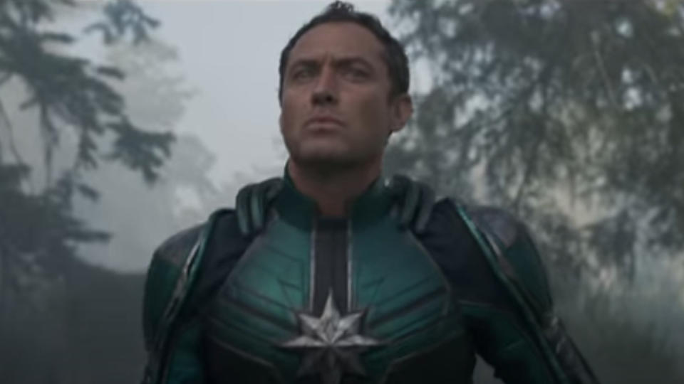 Jude Law in Captain Marvel