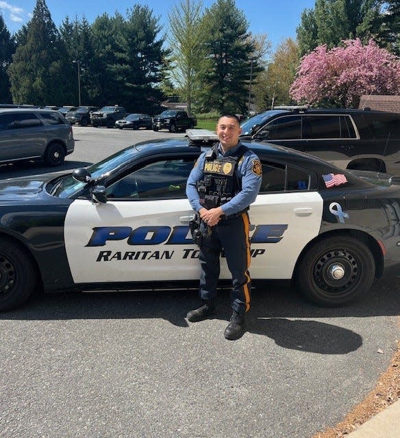 Raritan Township Police Officer Nicholas Villa.