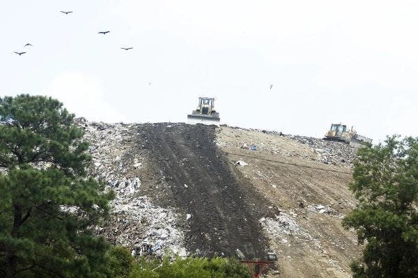 The Tri-City Regional Landfill in Petersburg is shown in this August 2015 file photo.