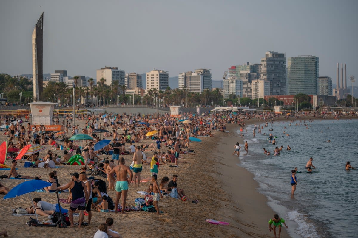 Barcelona is Spain’s most-visited city by foreign tourists (AP)