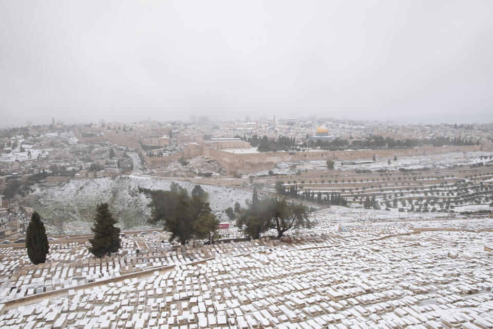 <p>(AP Photo/Oded Balilty)</p> 