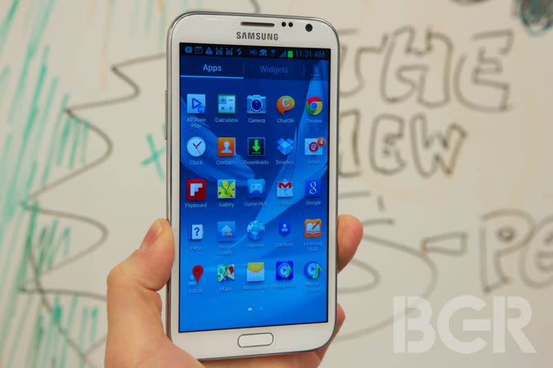 Galaxy Note III Flexible Display