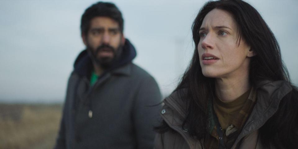 Rahul Kohli and Katie Parker star as two strangers who hit the road to take part in a groundbreaking study – and end their lives – in the supernatural dramedy "Next Exit."