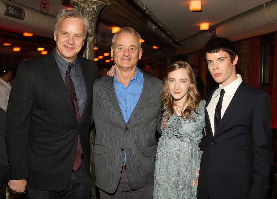 City of Ember NY Premiere 2008 Tim Robbins Bill Murray Saorise Ronan Harry Treadaway