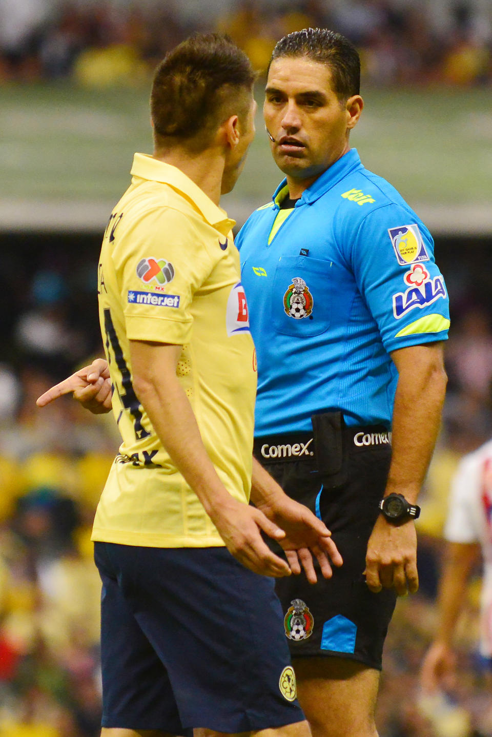 Oribe Peralta y Roberto Garcia Orozco (Foto: Elizabeth Fuentes/JAM MEDIA)