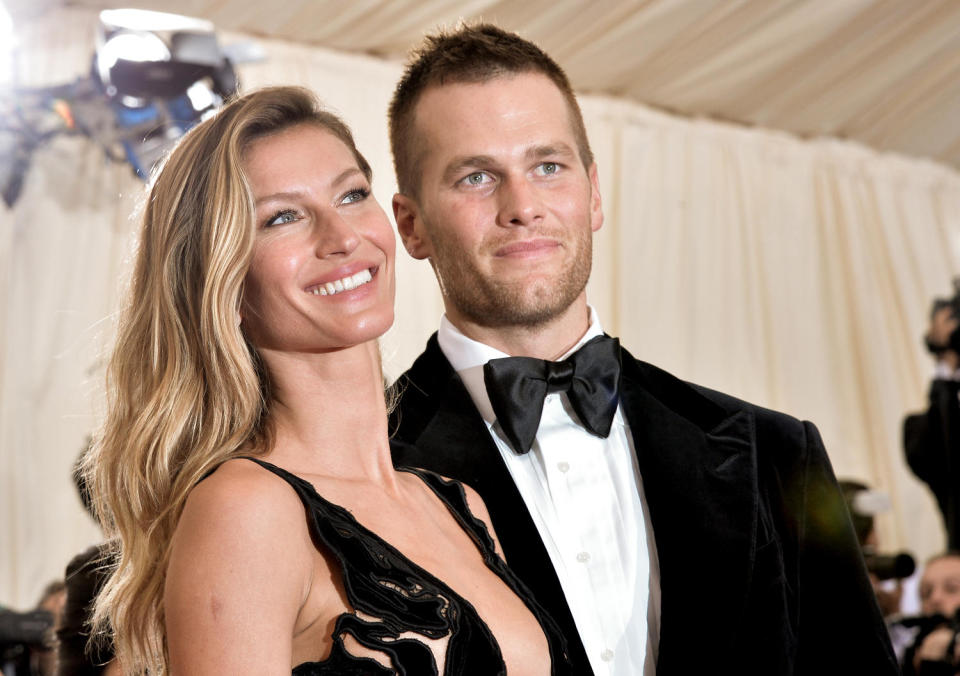 Gisele Bundchen and Tom Brady (Andrew H. Walker / Getty Images)