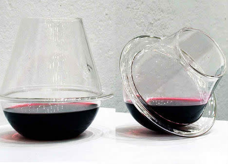 Never Deal With A Red Wine Stain Again With These Unspillable Glasses