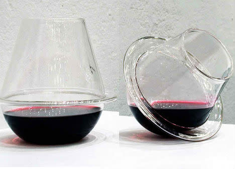 Unspillable Wine Glass: When You Get Tipsy, This Cup Won't