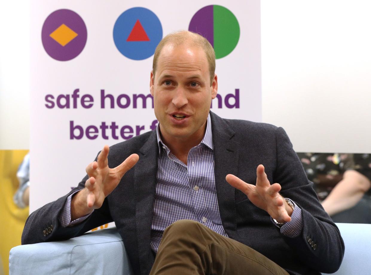 Prince William at a Q&A