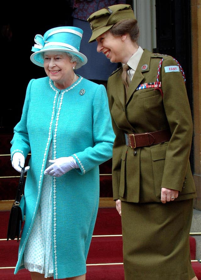 The Queen and the Princess Royal