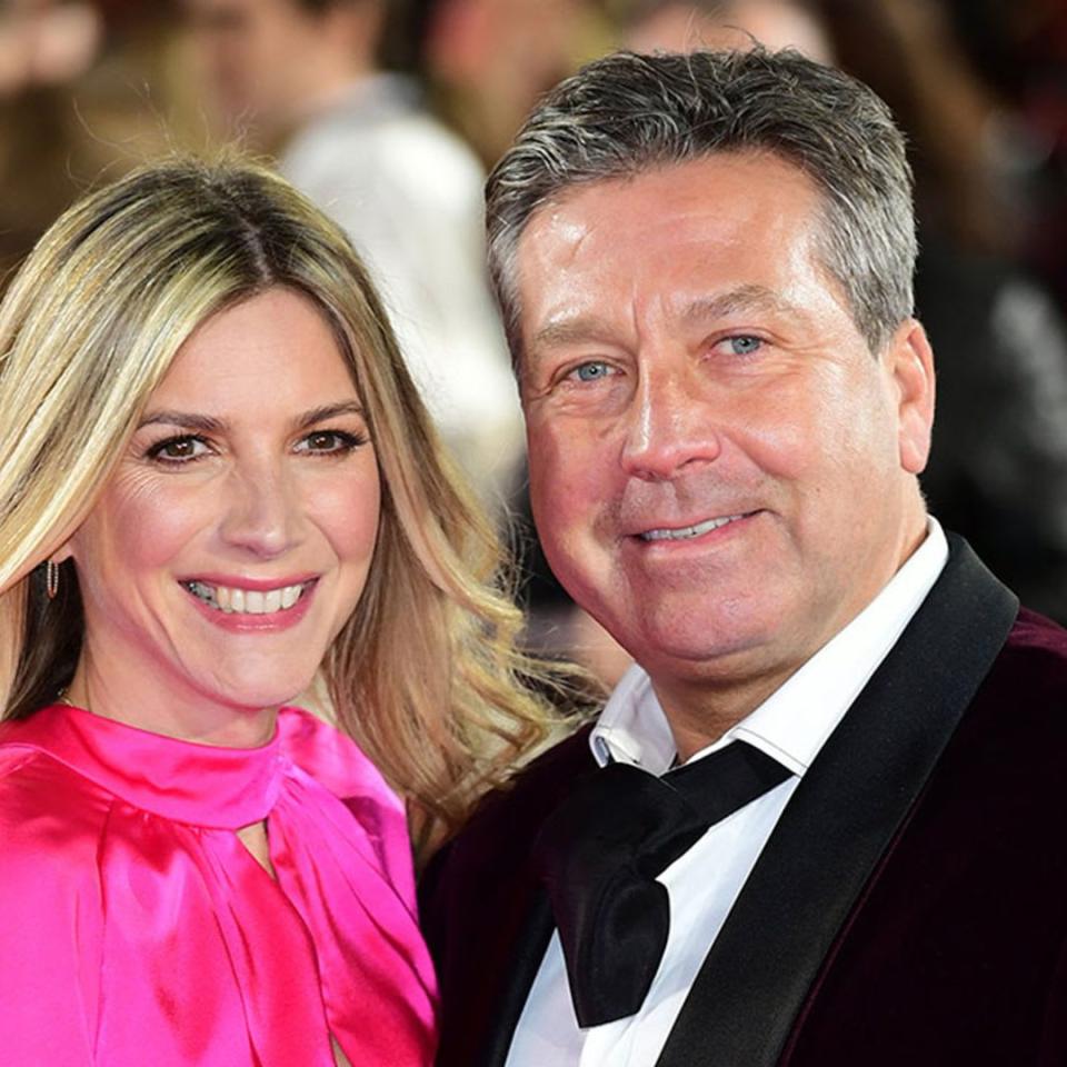 Lisa Faulkner's bold wedding anniversary dress leaves fans amazed