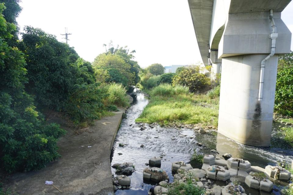 《圖說》台中市筏子溪預計2024年底可完成全段整治，重現水岸綠廊。