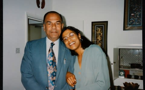 Lolita Chakrabarti and Dr Chakrabarti - Credit: Andrew Crowley