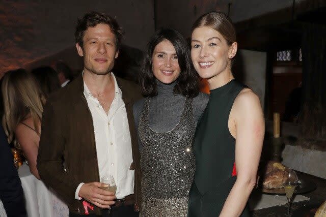 James Norton, Gemma Arterton and Rosamund Pike