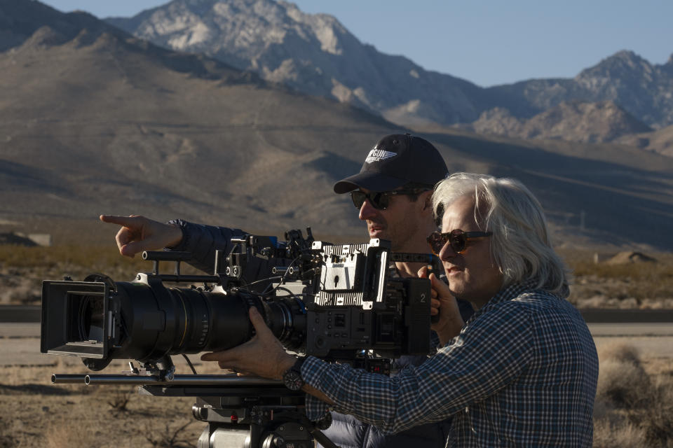“Top Gun: Maverick” director Joseph Kosinski and cinematographer Claudio Miranda - Credit: Scott Garfield