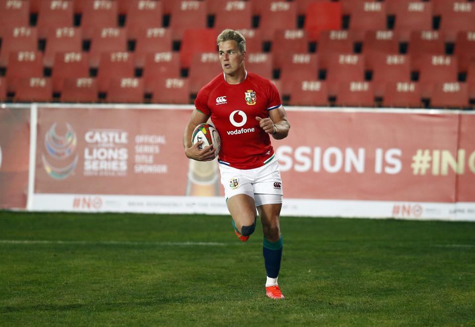 Van der Merwe scored a hat-trick of tries for the Lions against the Sharks (PA Wire)