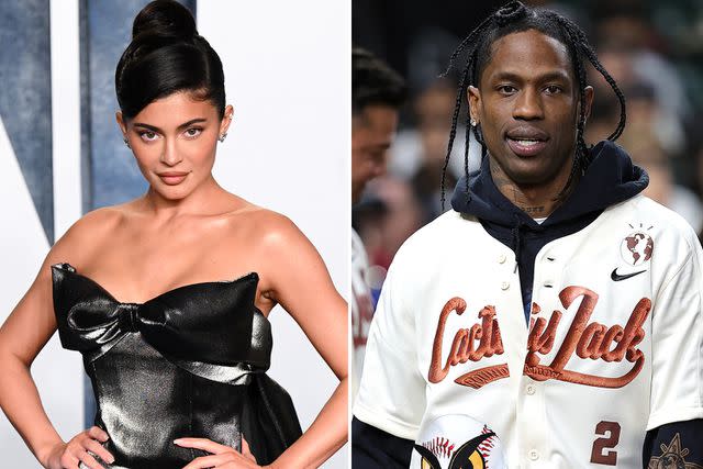 Karwai Tang/WireImage, Bob Levey/Getty Kylie Jenner; Travis Scott