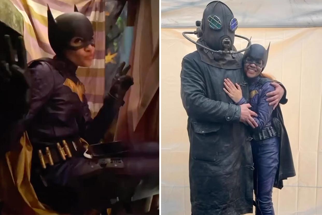Leslie Grace Shares Behind-the-Scenes Photos from Canceled Batgirl Movie