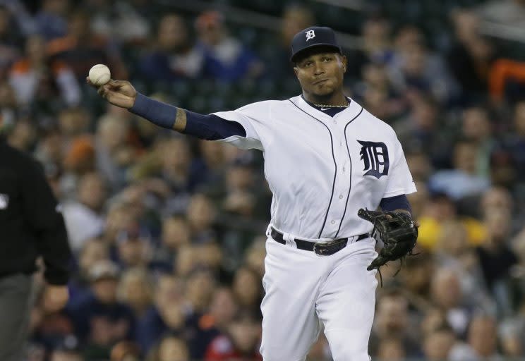 Erick Aybar will compete for a starting role with the Padres. (Getty Images/Duane Burleson)