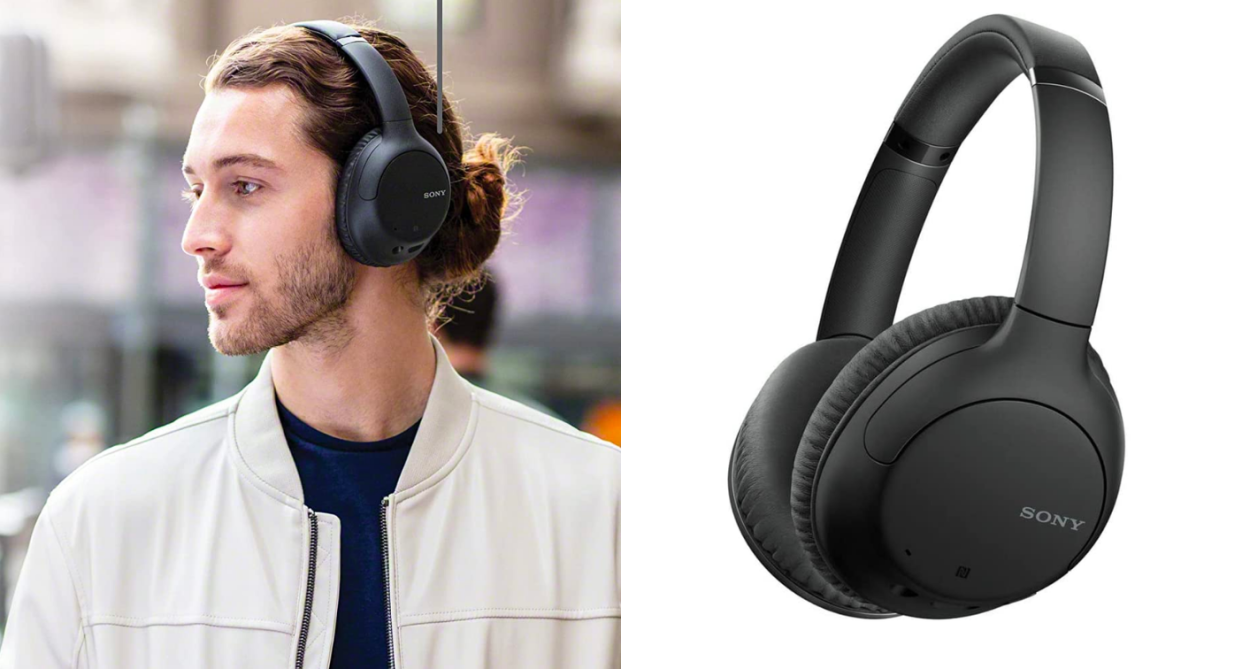 Save 61% on Sony WH-CH710N Noise Canceling Headphones with this early Amazon Prime Day deal. Images via Amazon.